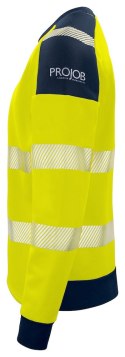 6108 BLUZA Z ODBLASKAMI NA RAMIONACH - EN ISO 20471 KLASA 3/2 - M (YELLOW/NAVY - 10)