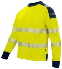 6108 BLUZA Z ODBLASKAMI NA RAMIONACH - EN ISO 20471 KLASA 3/2 - M (YELLOW/NAVY - 10)