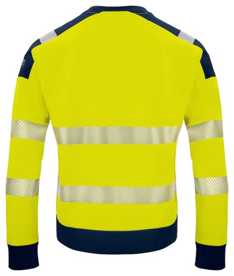 6108 BLUZA Z ODBLASKAMI NA RAMIONACH - EN ISO 20471 KLASA 3/2 - S (YELLOW/NAVY - 10) 6108 BLUZA Z ODBLASKAMI NA RAMIONACH - EN ISO 20471 KLASA 3/2 - S (YELLOW/NAVY - 10)