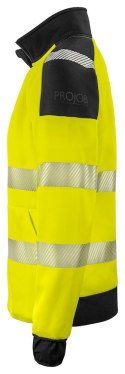 6109 BLUZA ROZPINANA Z ODBLASKAMI NA RAMIONACH - EN ISO 20471 KLASA 3/2 - 3XL (YELLOW/BLACK - 11)