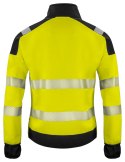 6109 BLUZA ROZPINANA Z ODBLASKAMI NA RAMIONACH - EN ISO 20471 KLASA 3/2 - 3XL (YELLOW/BLACK - 11)