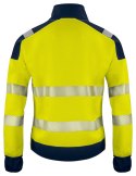 6109 BLUZA ROZPINANA Z ODBLASKAMI NA RAMIONACH - EN ISO 20471 KLASA 3/2 - 3XL (YELLOW/NAVY - 10)