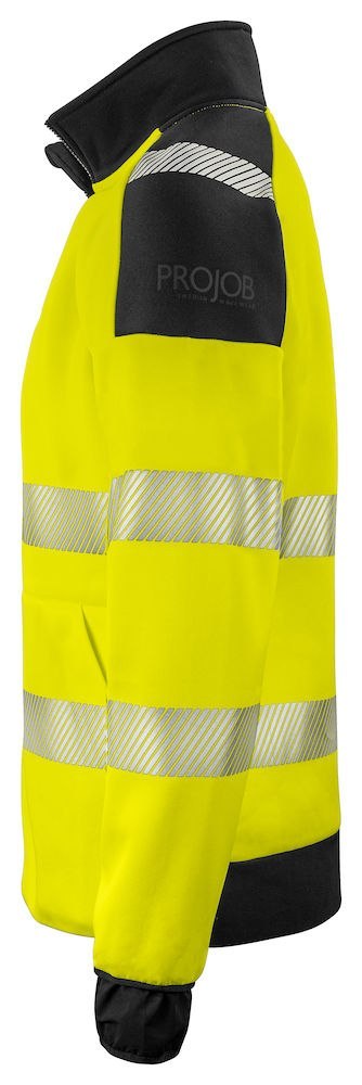 6109 BLUZA ROZPINANA Z ODBLASKAMI NA RAMIONACH - EN ISO 20471 KLASA 3/2 - XXL (YELLOW/BLACK - 11) 6109 BLUZA ROZPINANA Z ODBLASKAMI NA RAMIONACH - EN ISO 20471 KLASA 3/2 - XXL (YELLOW/BLACK - 11)
