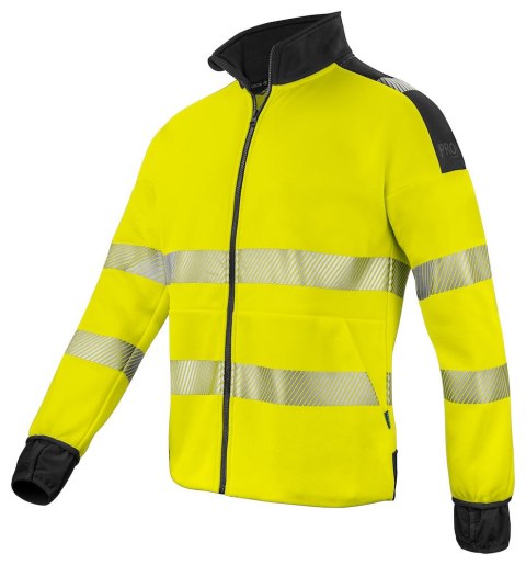 6109 BLUZA ROZPINANA Z ODBLASKAMI NA RAMIONACH - EN ISO 20471 KLASA 3/2 - XXL (YELLOW/BLACK - 11) 6109 BLUZA ROZPINANA Z ODBLASKAMI NA RAMIONACH - EN ISO 20471 KLASA 3/2 - XXL (YELLOW/BLACK - 11)