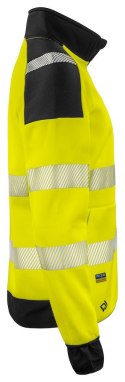 6109 BLUZA ROZPINANA Z ODBLASKAMI NA RAMIONACH - EN ISO 20471 KLASA 3/2 - XS (YELLOW/BLACK - 11)
