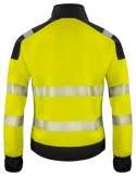 6109 BLUZA ROZPINANA Z ODBLASKAMI NA RAMIONACH - EN ISO 20471 KLASA 3/2 - XS (YELLOW/BLACK - 11)
