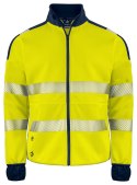 6109 BLUZA ROZPINANA Z ODBLASKAMI NA RAMIONACH - EN ISO 20471 KLASA 3/2 - XS (YELLOW/NAVY - 10)