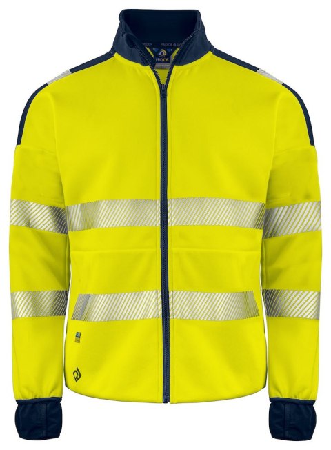 6109 BLUZA ROZPINANA Z ODBLASKAMI NA RAMIONACH - EN ISO 20471 KLASA 3/2 - XS (YELLOW/NAVY - 10) 6109 BLUZA ROZPINANA Z ODBLASKAMI NA RAMIONACH - EN ISO 20471 KLASA 3/2 - XS (YELLOW/NAVY - 10)