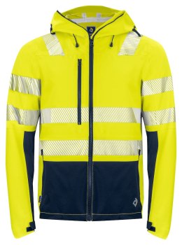 6416 KURTKA HV - EN ISO 20471 KLASA 3/2 - 4XL (YELLOW/NAVY - 10)