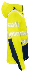 6416 KURTKA HV - EN ISO 20471 KLASA 3/2 - XXL (YELLOW/NAVY - 10)