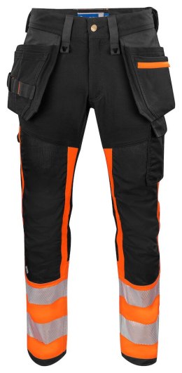 6540 SPODNIE DO PASA - EN ISO 20471 KLASA 1 - 92 (ORANGE - 1799)