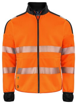 6109 BLUZA ROZPINANA Z ODBLASKAMI NA RAMIONACH - EN ISO 20471 KLASA 3/2 - 3XL (ORANGE - 1799)