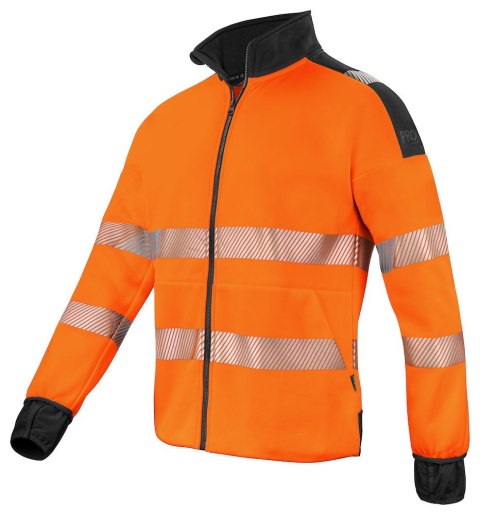 6109 BLUZA ROZPINANA Z ODBLASKAMI NA RAMIONACH - EN ISO 20471 KLASA 3/2 - 3XL (ORANGE - 1799) 6109 BLUZA ROZPINANA Z ODBLASKAMI NA RAMIONACH - EN ISO 20471 KLASA 3/2 - 3XL (ORANGE - 1799)