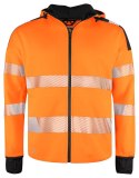 6110 BLUZA Z KAPTUREM HV - EN ISO 20471 KLASA 3/2 - L (ORANGE - 1799)