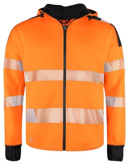 6110 BLUZA Z KAPTUREM HV - EN ISO 20471 KLASA 3/2 - M (ORANGE - 1799)