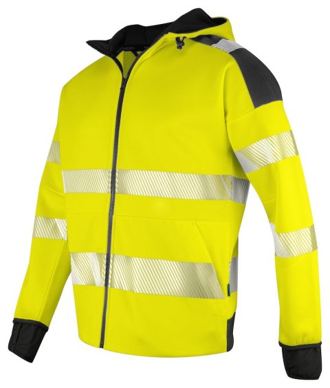 6110 BLUZA Z KAPTUREM HV - EN ISO 20471 KLASA 3/2 - S (YELLOW/BLACK - 11) 6110 BLUZA Z KAPTUREM HV - EN ISO 20471 KLASA 3/2 - S (YELLOW/BLACK - 11)
