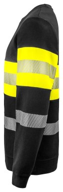 6129 BLUZA HV - EN ISO 20471, KLASA 1 - L (YELLOW/BLACK - 11)