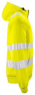 6132 BLUZA Z KAPTUREM EN ISO 20471 KLASA 3/2 - L (YELLOW/BLACK - 11)