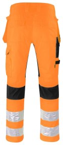6570 SPODNIE DO PASA ZE STRETCHEM - EN ISO 20471 KLASA 2 - 52 (ORANGE - 1799)