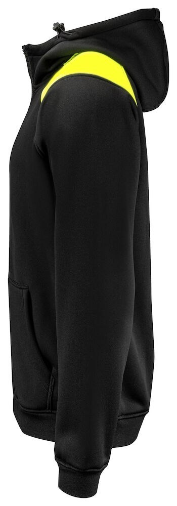 2133 BLUZA Z KAPTUREM - XS (BLACK/YELLOW 9910) 2133 BLUZA Z KAPTUREM - XS (BLACK/YELLOW 9910)