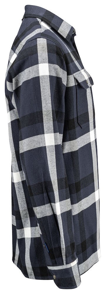 5212 KOSZULA FLANELOWA - 4XL (NAVY - 58)