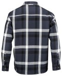 5213 FLANELOWA KOSZULA Z PODSZEWKĄ - XL (NAVY - 58)