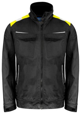 5427 KURTKA - L (BLACK/YELLOW 9910)