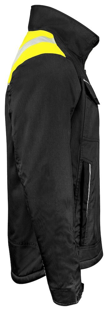 5428 KURTKA Z PODSZEWKĄ - 3XL (BLACK/YELLOW 9910) 5428 KURTKA Z PODSZEWKĄ - 3XL (BLACK/YELLOW 9910)