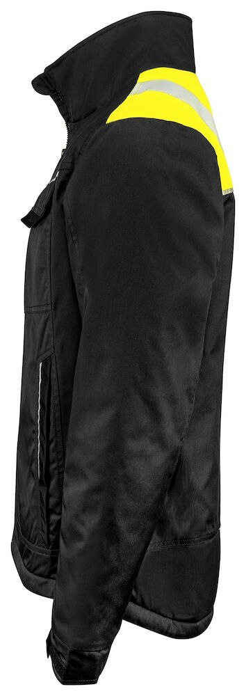5428 KURTKA Z PODSZEWKĄ - 3XL (BLACK/YELLOW 9910) 5428 KURTKA Z PODSZEWKĄ - 3XL (BLACK/YELLOW 9910)