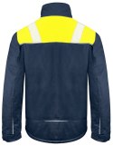 5428 KURTKA Z PODSZEWKĄ - 3XL (BLUE/YELLOW)