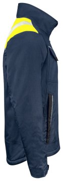 5428 KURTKA Z PODSZEWKĄ - XXL (BLUE/YELLOW)
