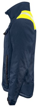 5428 KURTKA Z PODSZEWKĄ - XXL (BLUE/YELLOW)