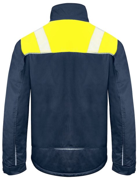 5428 KURTKA Z PODSZEWKĄ - XS (BLUE/YELLOW)