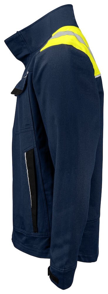 5437 KURTKA BAWEŁNIANA - 3XL (BLUE/YELLOW) 5437 KURTKA BAWEŁNIANA - 3XL (BLUE/YELLOW)
