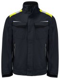 5437 KURTKA BAWEŁNIANA - XL (BLACK/YELLOW 9910)