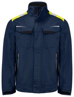 5437 KURTKA BAWEŁNIANA - XL (BLUE/YELLOW)