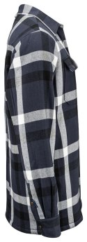 5213 FLANELOWA KOSZULA Z PODSZEWKĄ - 4XL (NAVY - 58)