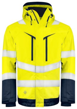 6453 FUNKCJONALNA KURTKA EN ISO 20471 CLASS 3 - 3XL (YELLOW/NAVY - 10)