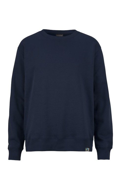 KEY CREW NECK (GOTS) - M (NAVY)