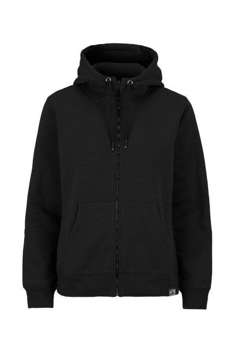 KEY FZ HOOD LADY (GOTS) - L (BLACK)