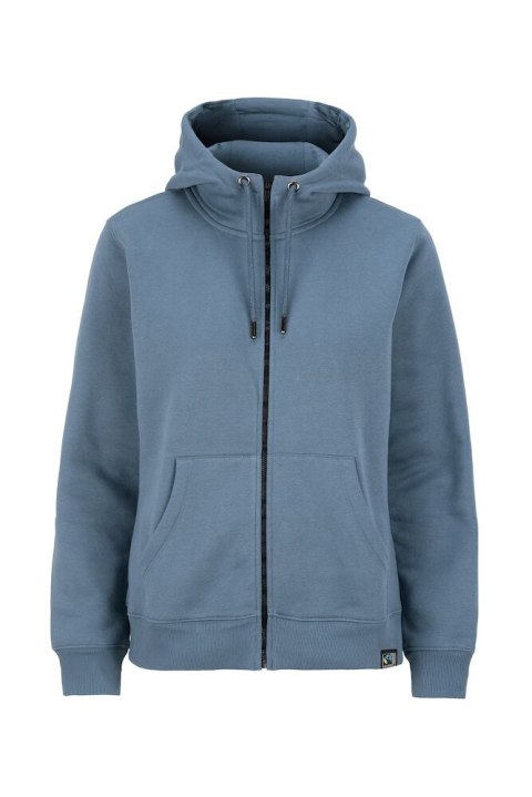 KEY FZ HOOD LADY (GOTS) - XL (DUSTY BLUE)