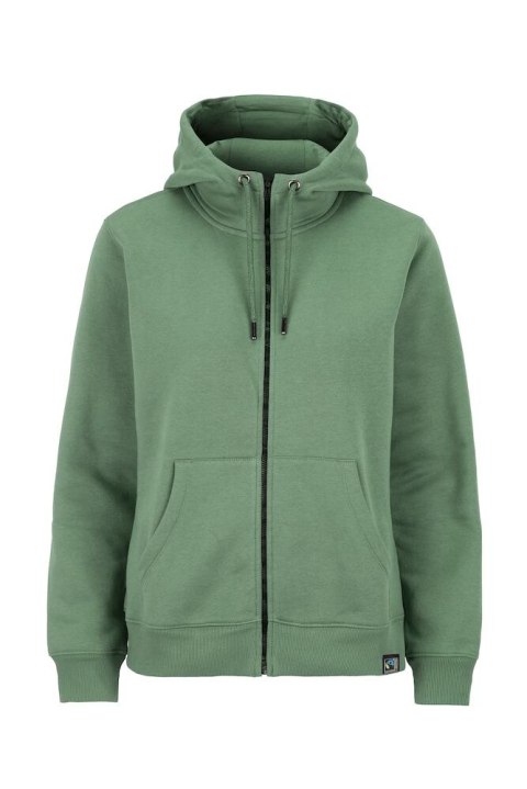 KEY FZ HOOD LADY (GOTS) - XL (DUSTY GREEN)