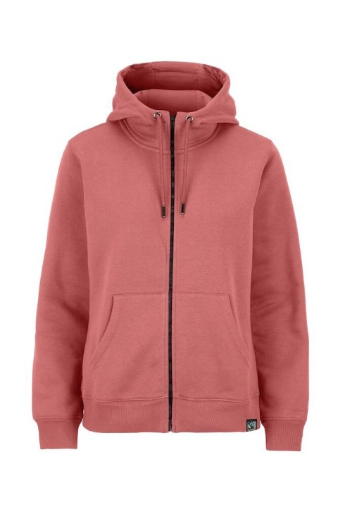 KEY FZ HOOD LADY (GOTS) - L (DUSTY RED)