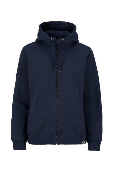 KEY FZ HOOD LADY (GOTS) - L (NAVY)