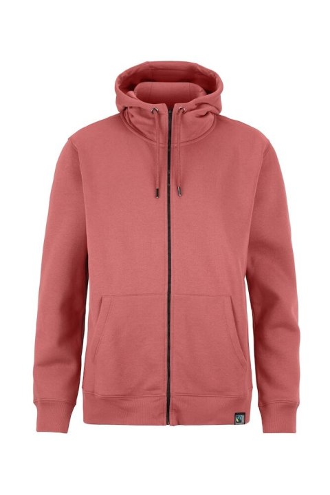 KEY FZ HOOD MAN (GOTS) - 4XL (DUSTY RED)