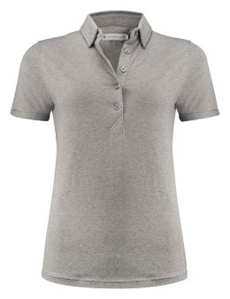 AMERICAN SUPREME POLO WOMAN - L (GREY MELANGE)