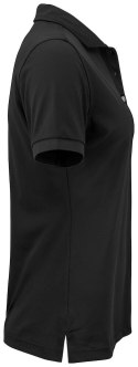 VIRTUE ECO POLO SOLID WOMAN - L (BLACK)