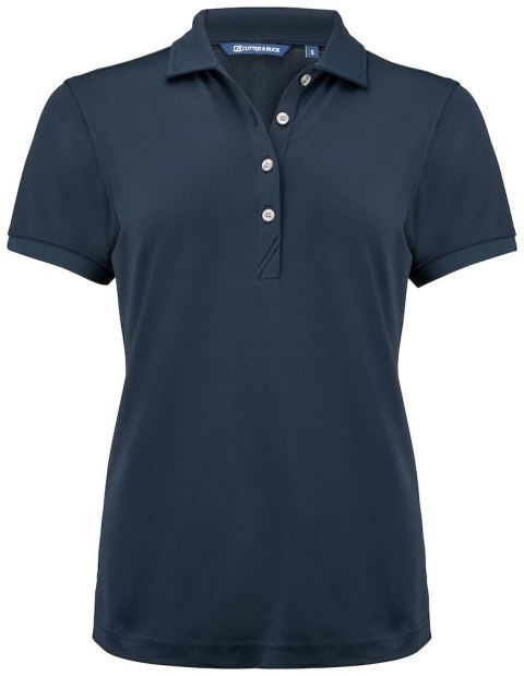 VIRTUE ECO POLO SOLID WOMAN - M (DARK NAVY)