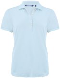 VIRTUE ECO POLO SOLID WOMAN - M (HEAVEN BLUE)