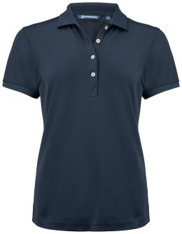 VIRTUE ECO POLO SOLID WOMAN - XS (DARK NAVY)